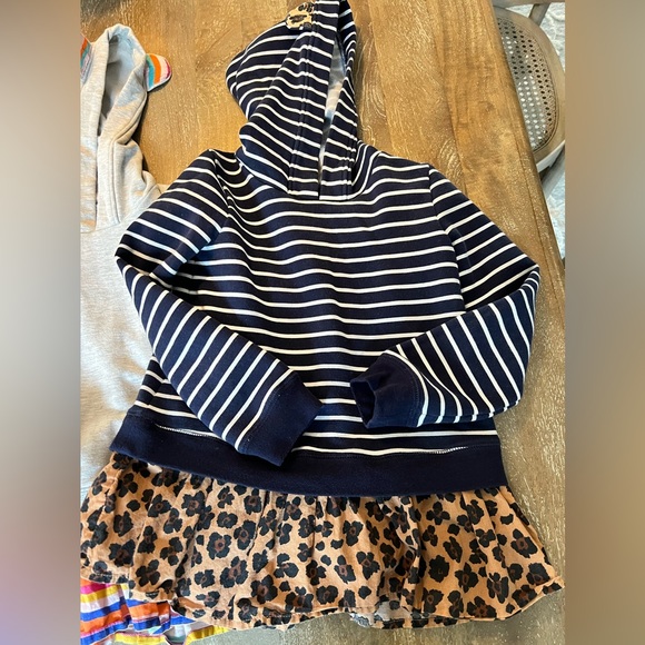 Tucker & Tate Girls Animal Ear Ruffle Hem Sweatshirts - Picture 2 of 5